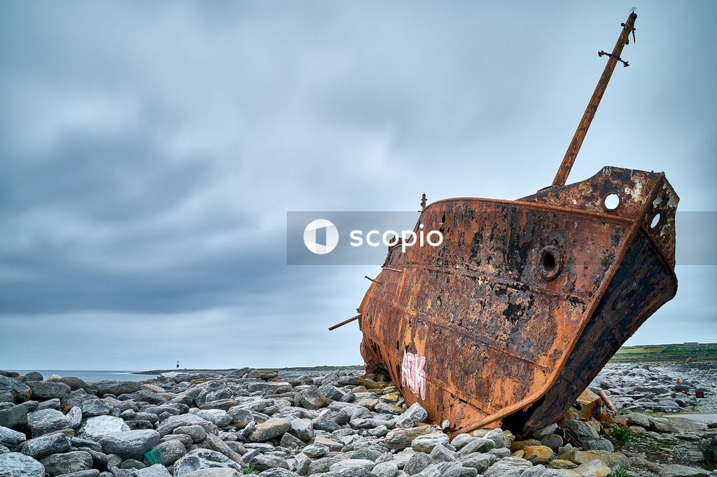 Rusty boat