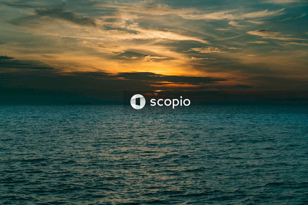 Body of water during sunset