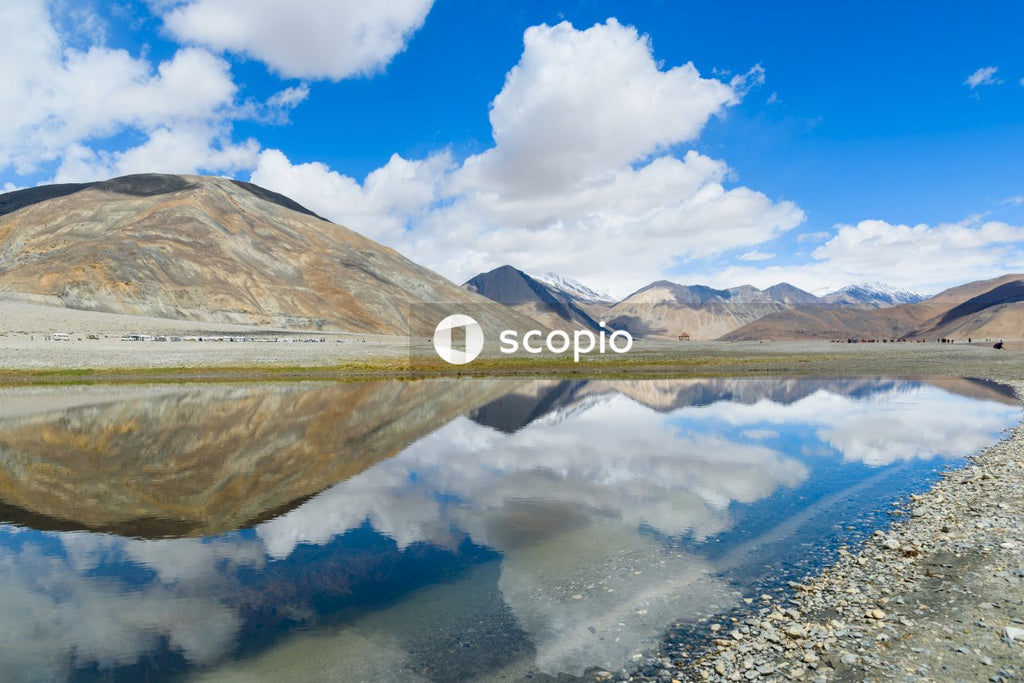 River between mountain
