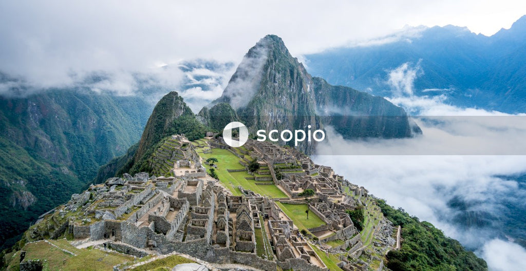 Machu Picchu mountain in Peru
