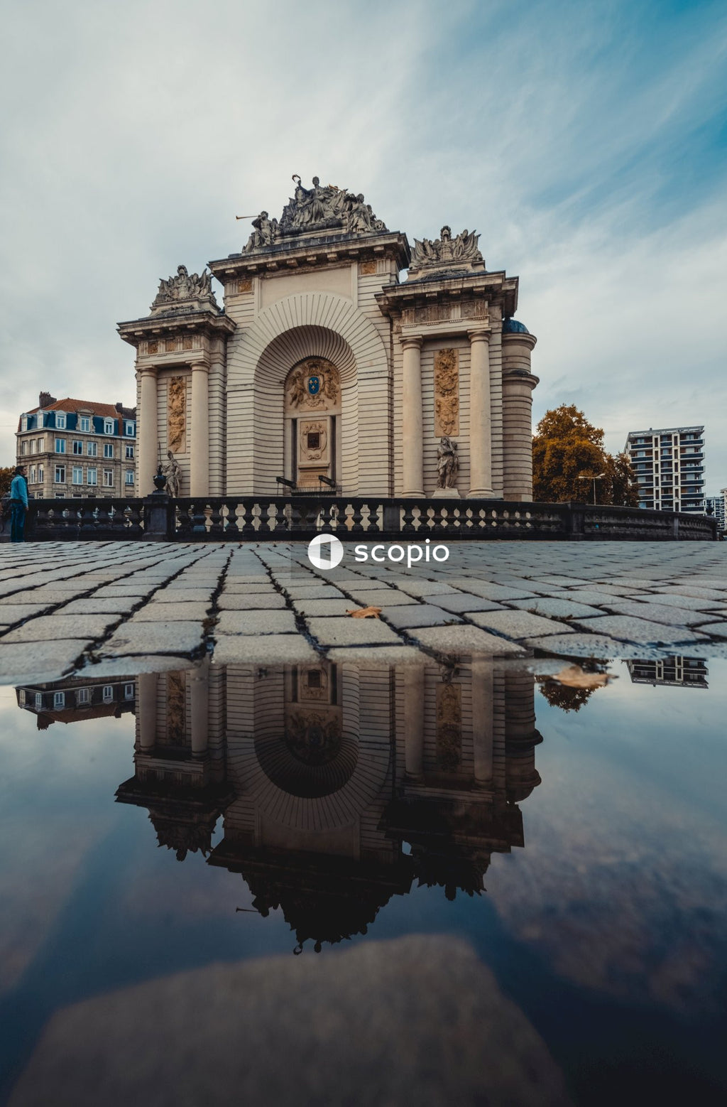 Beautiful Lille in France.