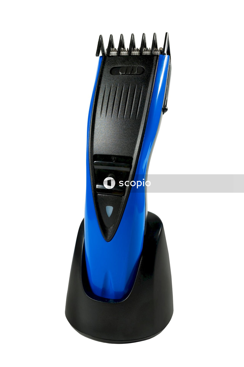 Black and blue electronic device