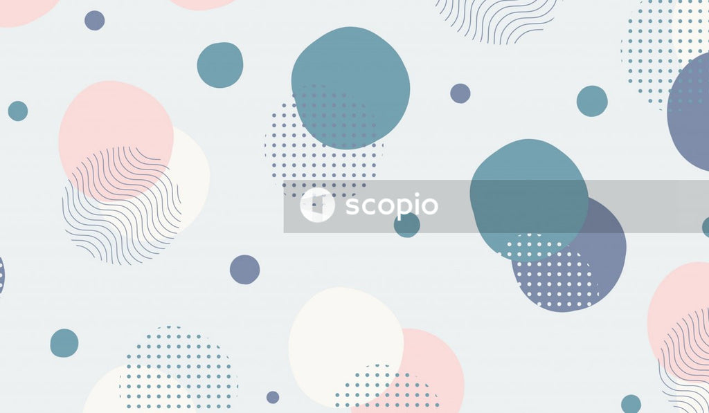 Black and pink polka dot textile