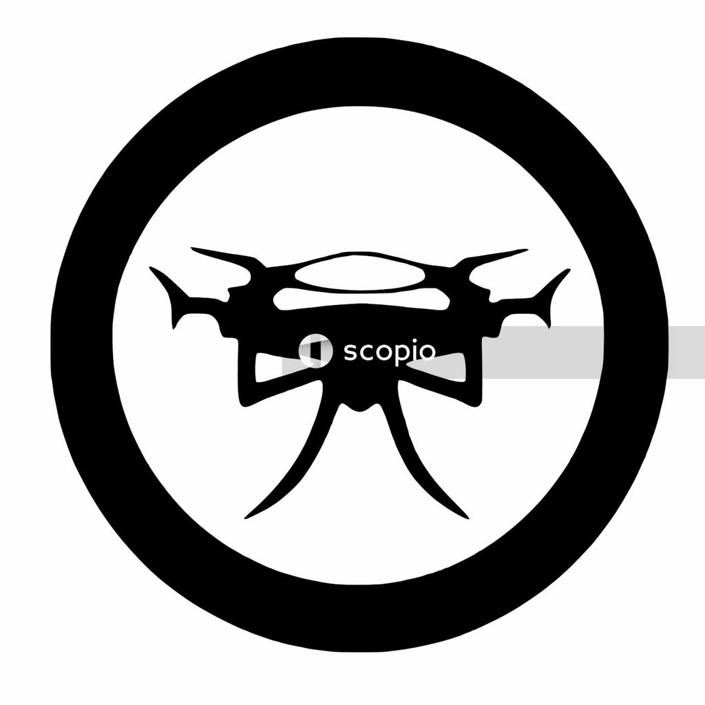 Black and white bird logo