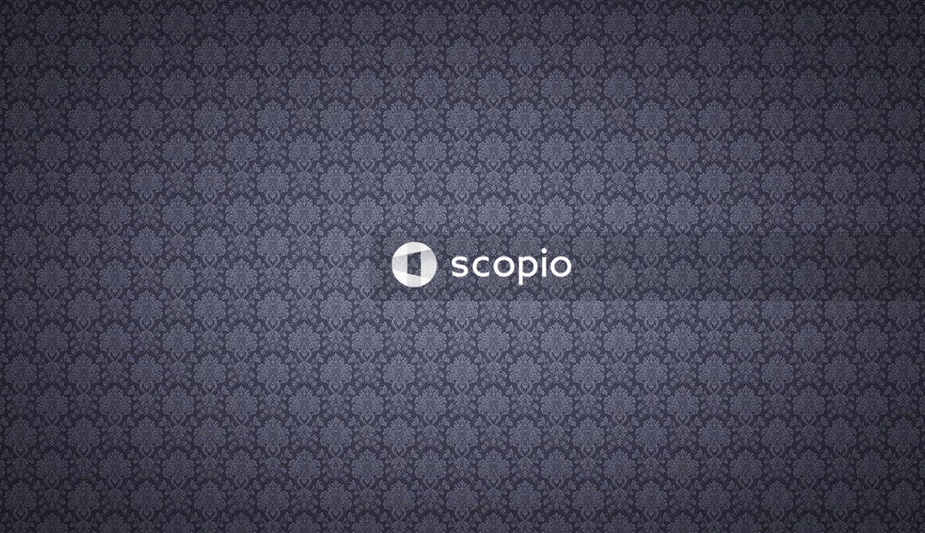 Black and white polka dot textile