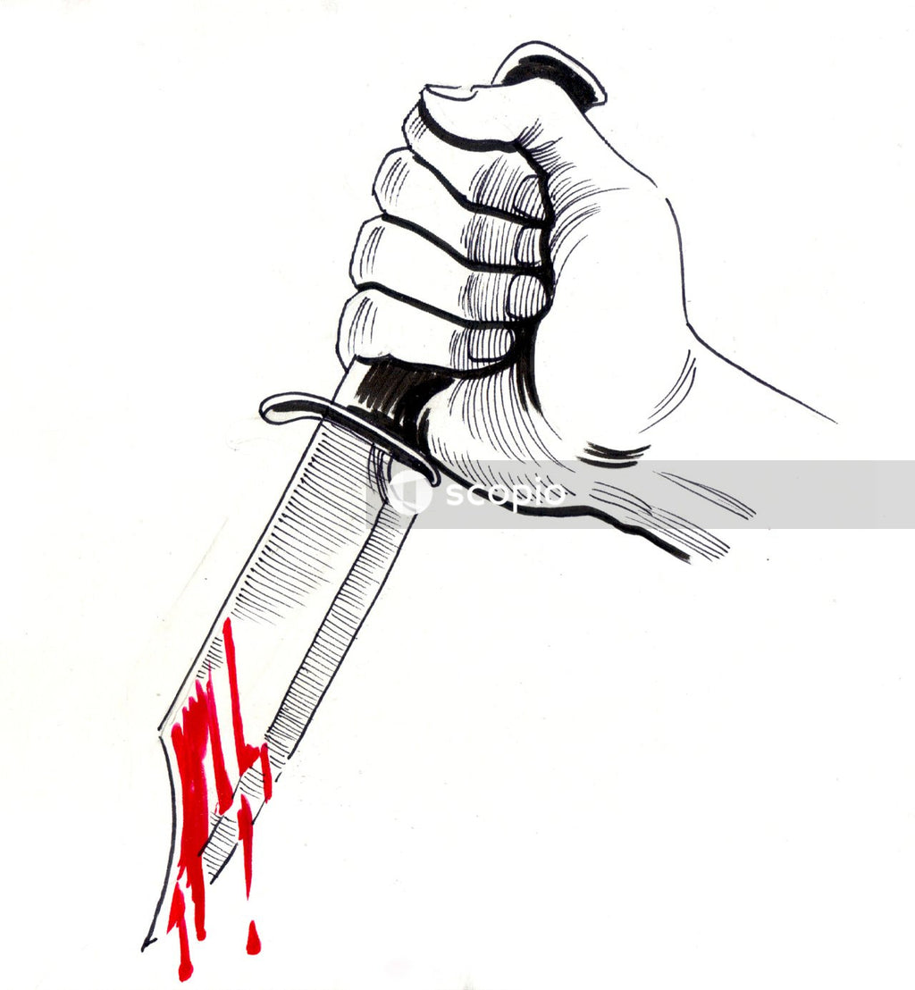 Black and white skeleton key illustration