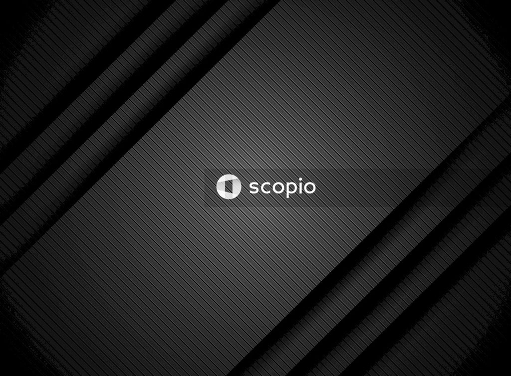 Black and white striped textile