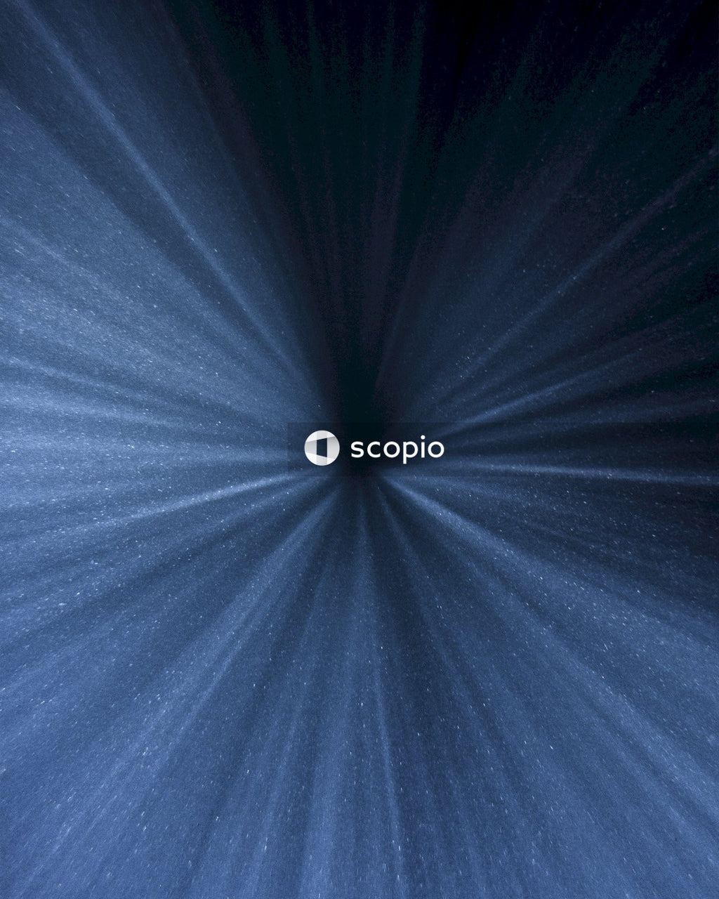 Blue and white light illustration