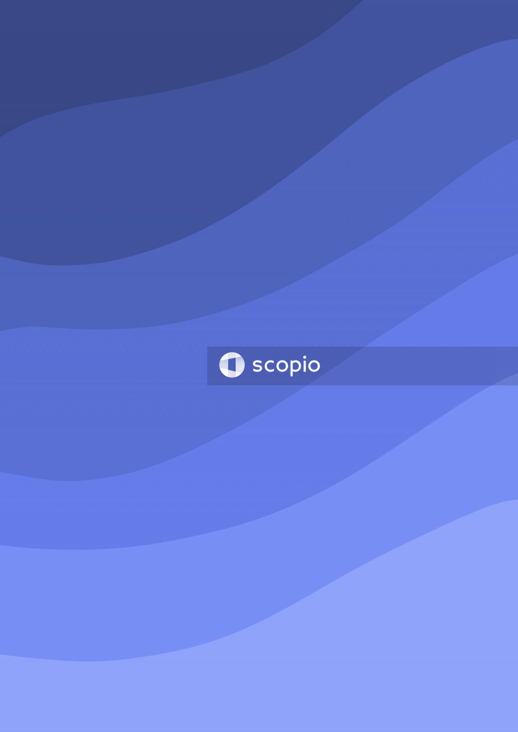 Blue and white striped illustration