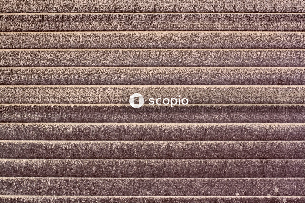 Brown and black striped textile