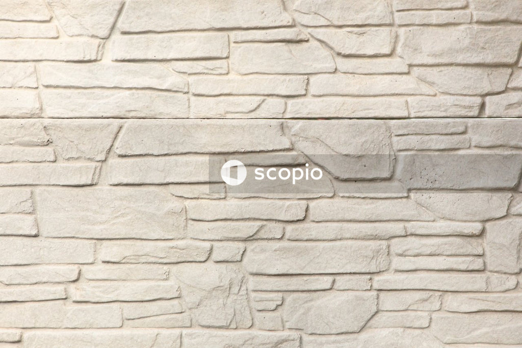 Brown and gray brick wall