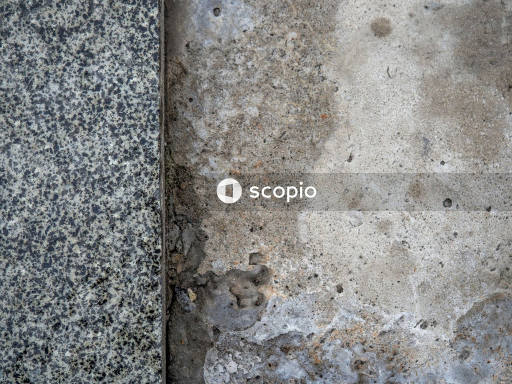 Brown and gray concrete floor