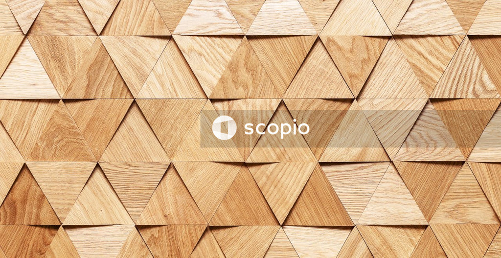 Brown and white square pattern
