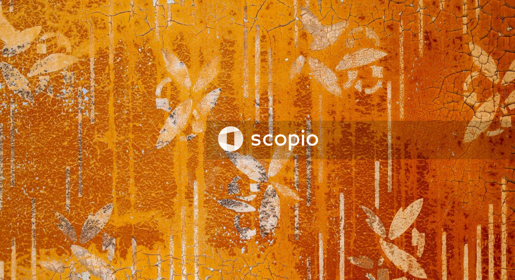 Brown leaves on brown wooden surface