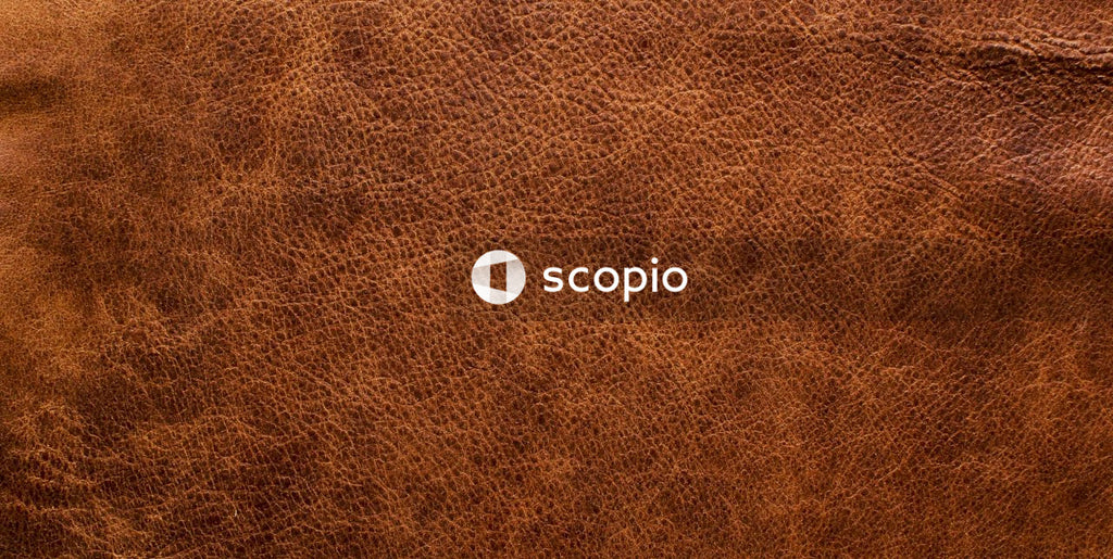 Brown textile in close up