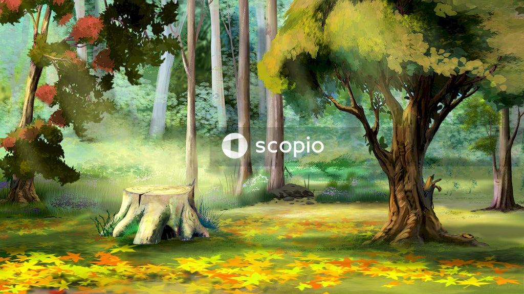 Brown tree on green grass field