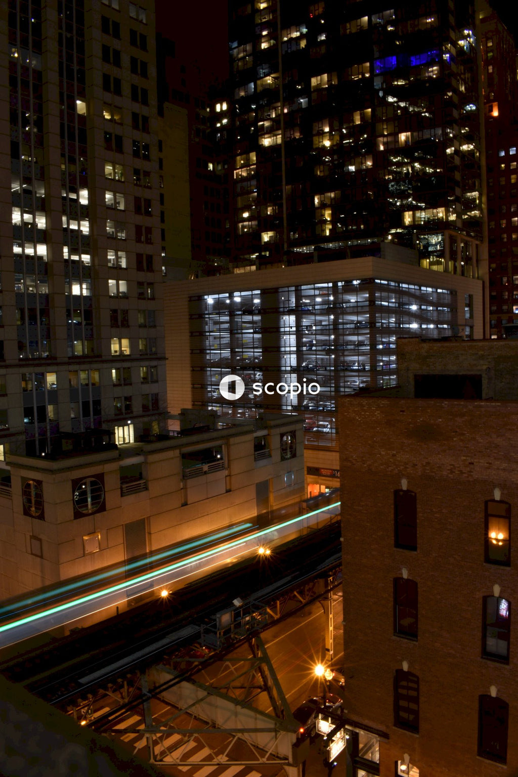 Time lapse photography of cars on road during night time