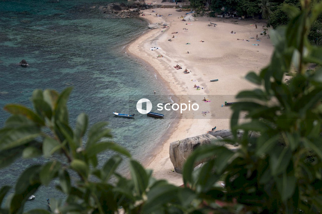 Beautiful Beach With Crystal Clear Water