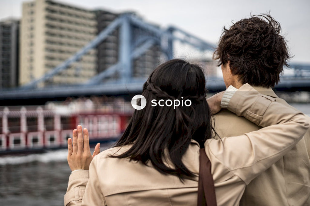 Couple kissing