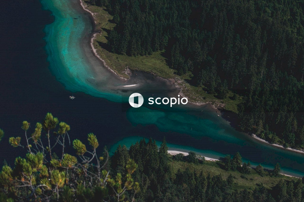 Turquoise Lake in the Midst of Nature