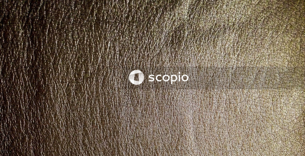 Gray textile in close up image