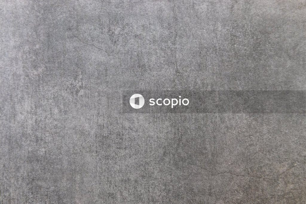 Gray textile on brown wooden table
