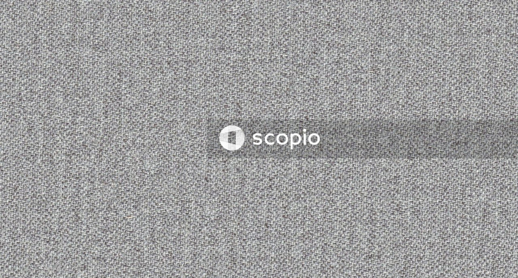 Gray textile with black hair