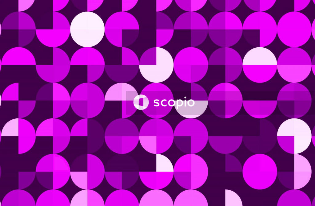 Green and white polka dot pattern