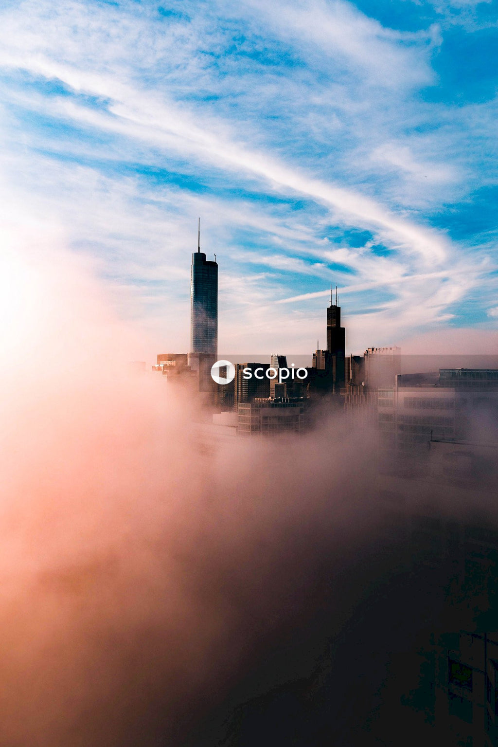 High rise building under blue sky