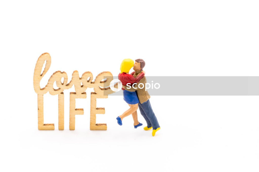 "Love life" wooden craft