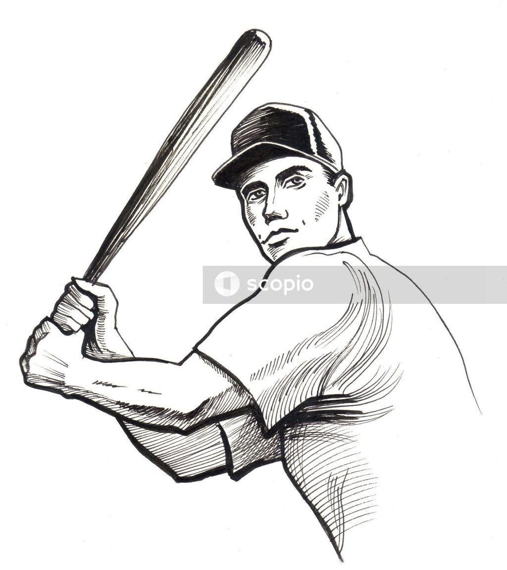 Man in black and white long sleeve shirt holding black rifle illustration