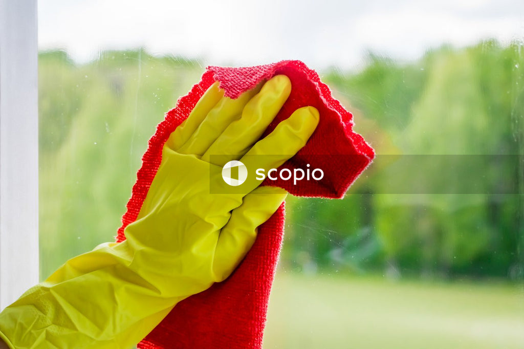 Person in yellow jacket and red knit cap