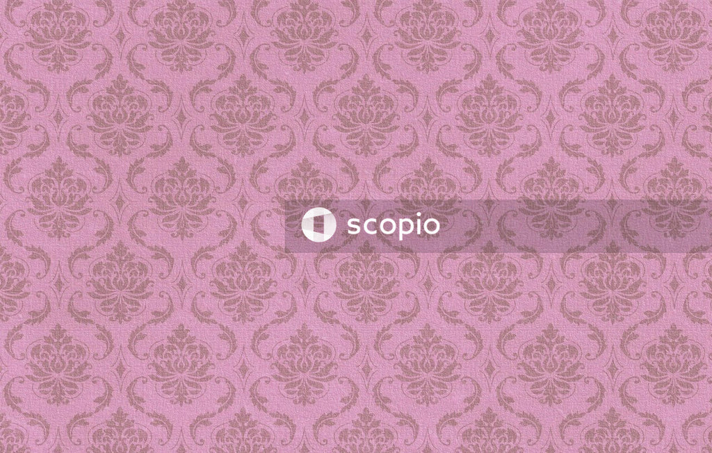 Pink and white floral textile