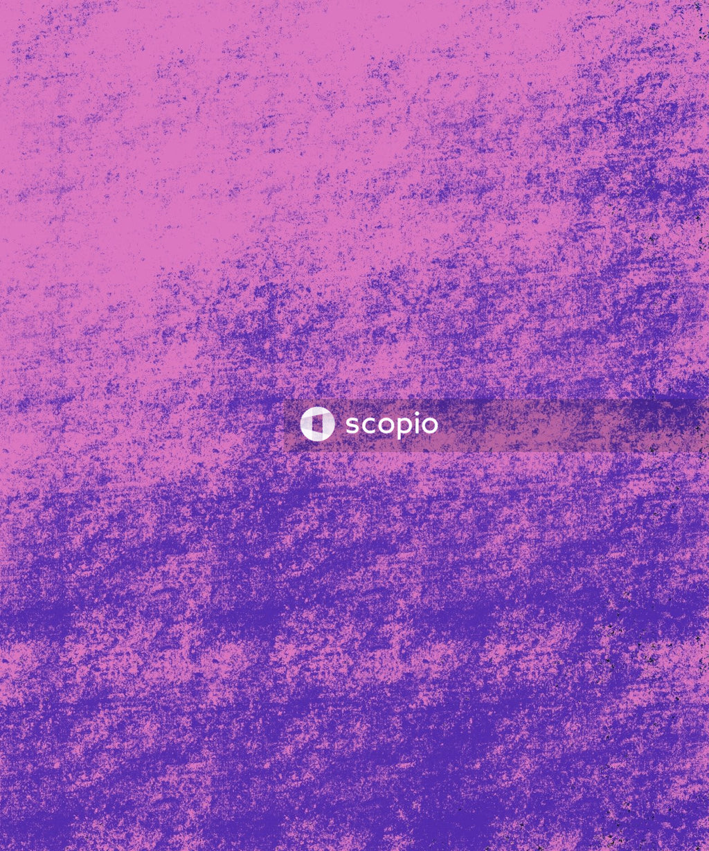 Purple textile on brown wooden table