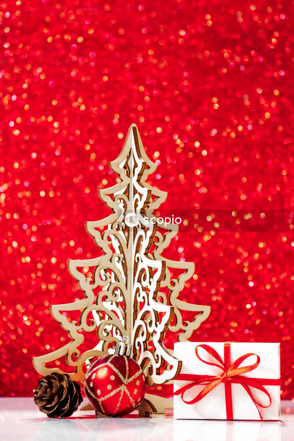 Red and gold happy new year