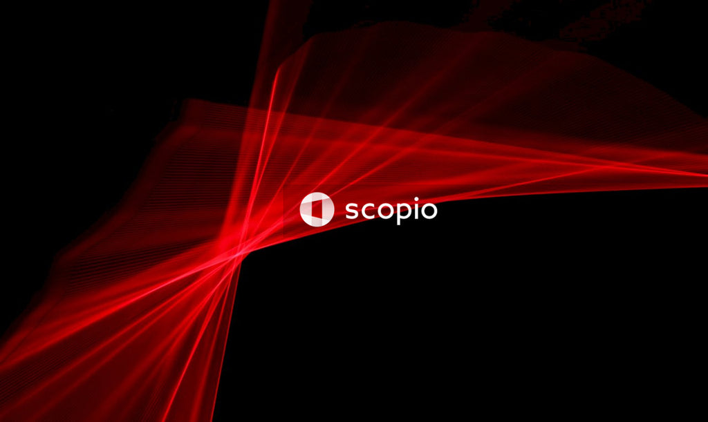 Red and white light digital wallpaper