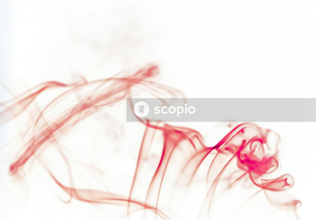 Red and white light illustration