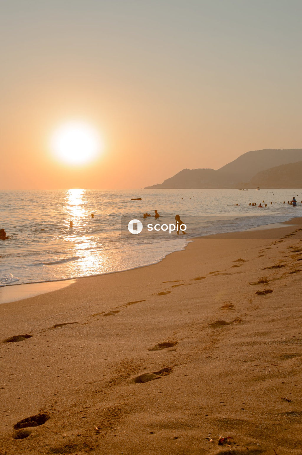 Tyrkey Alanya Damlatas beach seaside