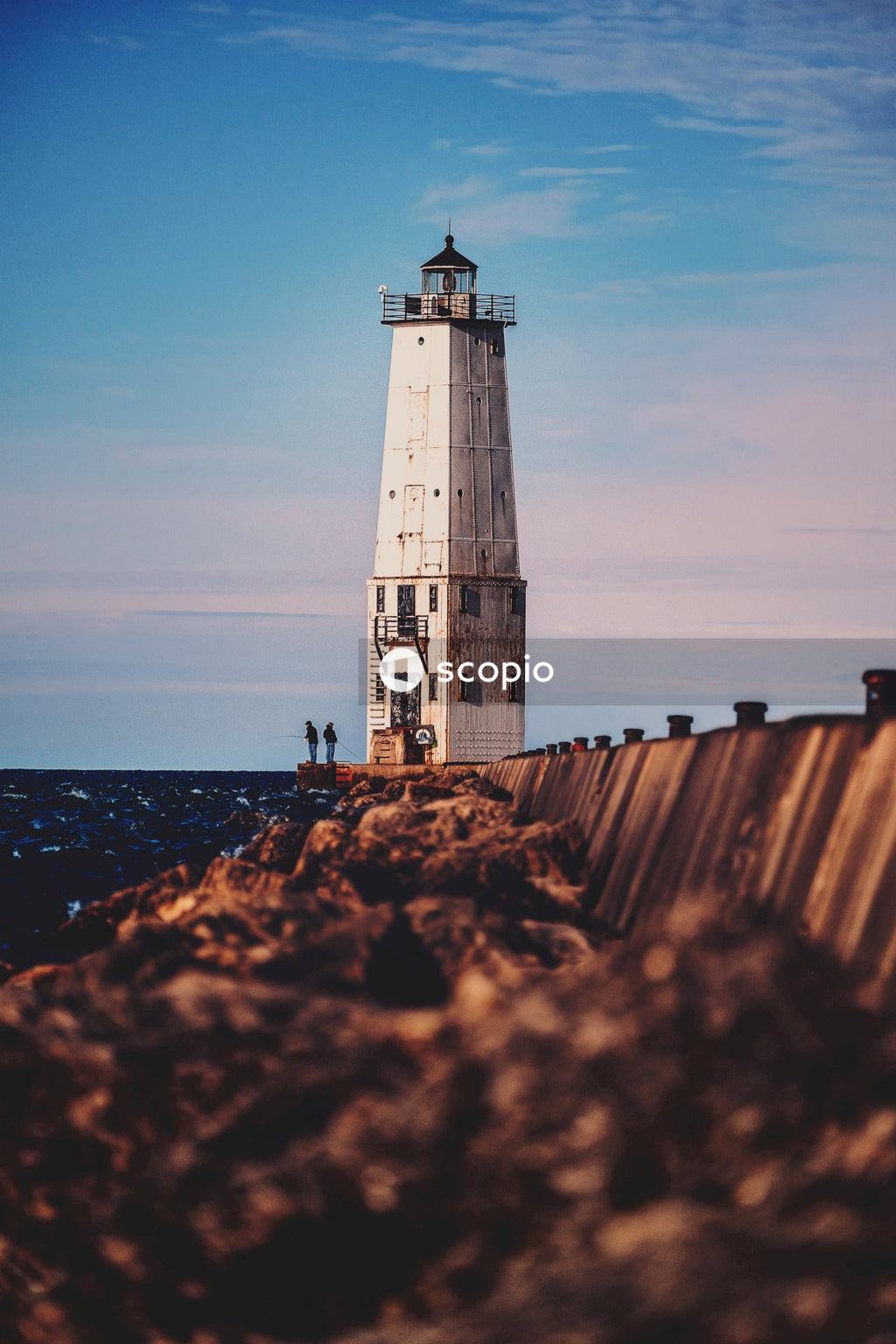 Frankfort Light in Frankfort, Michigan, United States