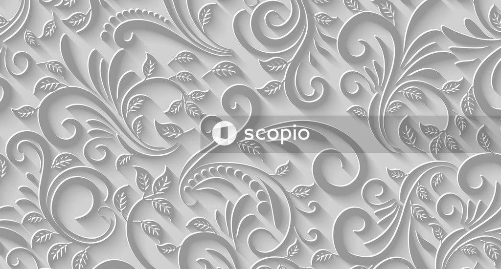 White and black spiral illustration