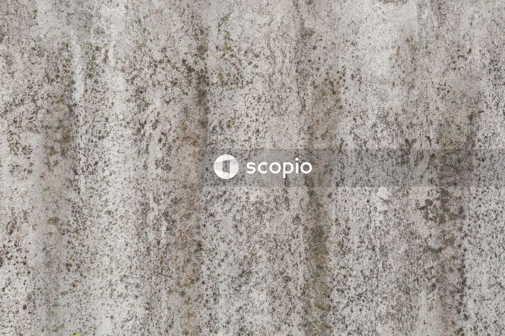 White and gray floral textile