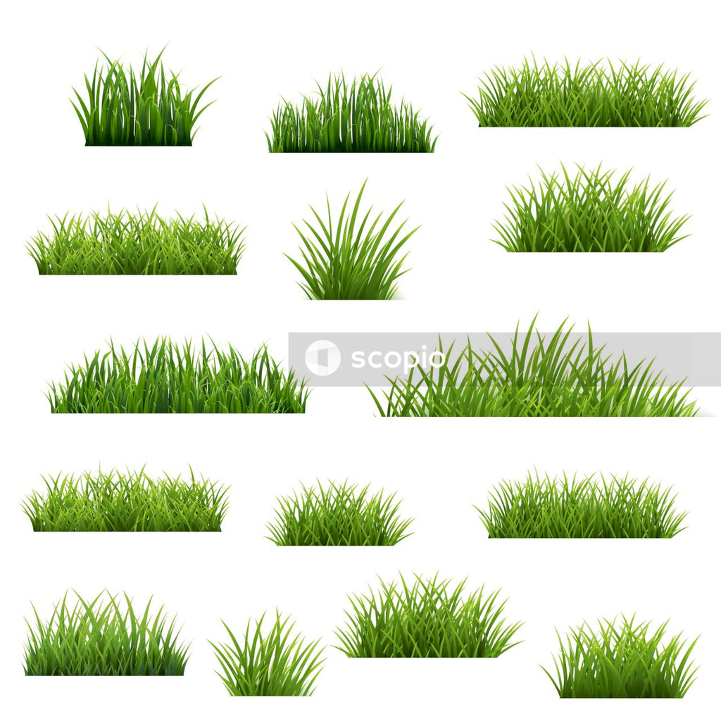 White and gray round illustration