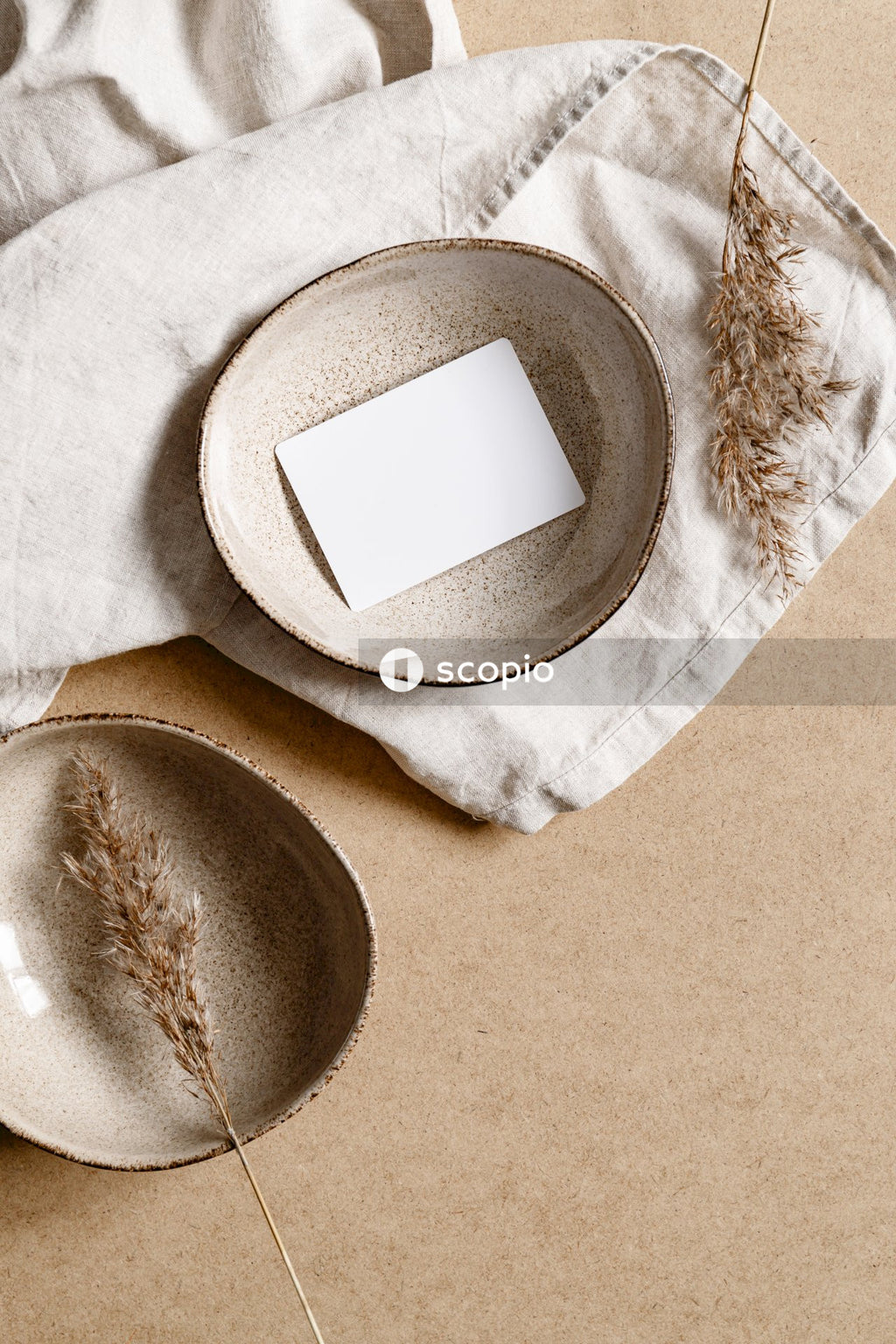 White square box on white textile