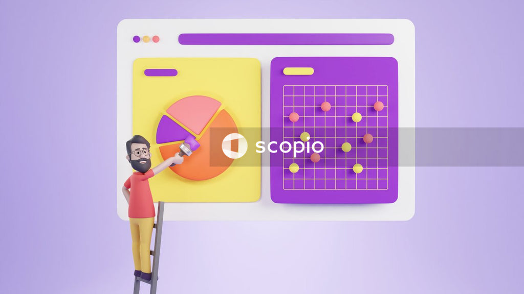 Yellow and purple game application