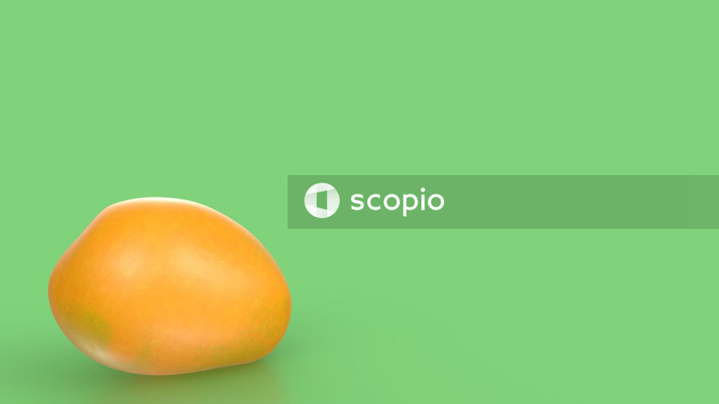 Yellow fruit on green surface