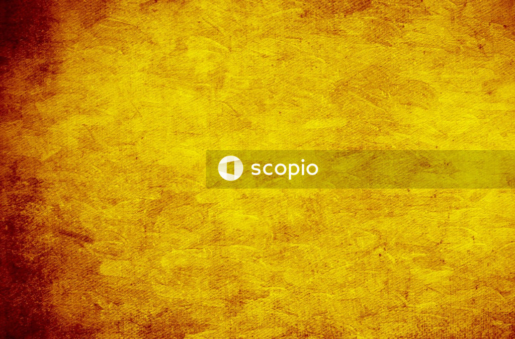 Yellow textile on brown wooden table